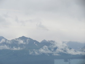 A last shot of those beautiful Alaskan mountains.